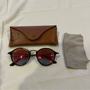 Ray-Ban Red Reflective Sunglasses